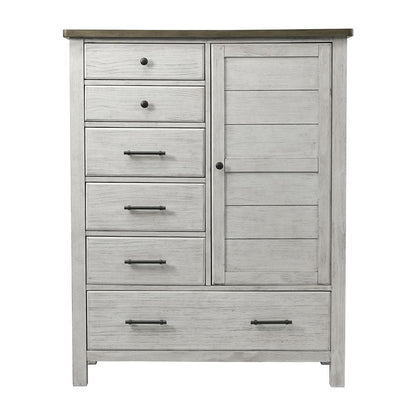 Westwood Design - Timber Ridge Chifferobe | Weathered Washed Sierra - TI-CF-6725SD-WWS veiw 2