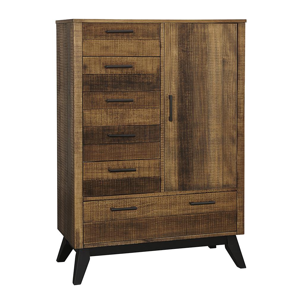 Westwood Design - Urban Rustic Chifferobe | Brushed Wheat - UR-CF-8925SD-BWE veiw 1