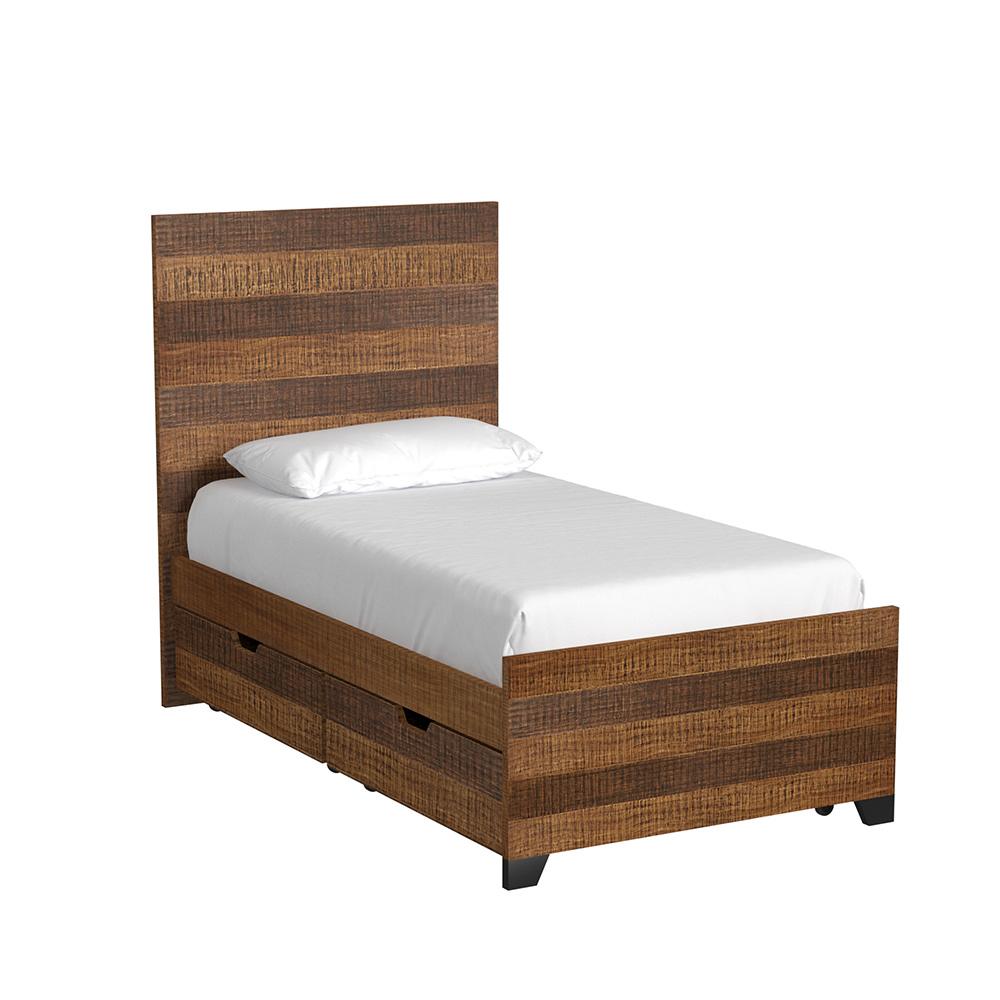 Westwood Design - Urban Rustic Twin Bed | Brushed Wheat - UR-TB-8938TB-BWE-C veiw 1