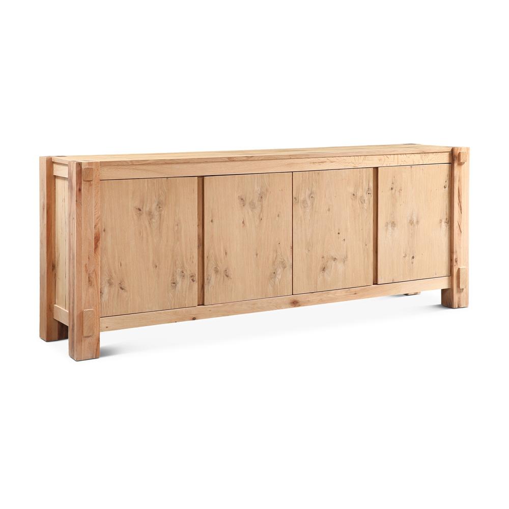 World Interiors - Alpine 80in Buffet in Distressed Oak - ZWALPBF80DO veiw 1