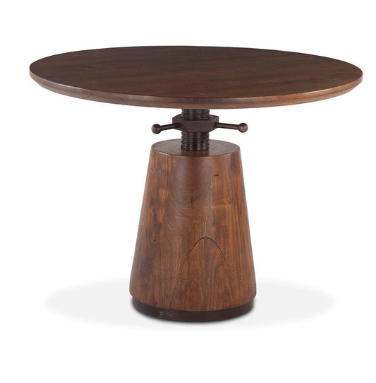 World Interiors - Amici and Iron Adjustable Dining Table - ZWIMRDA40 veiw 1
