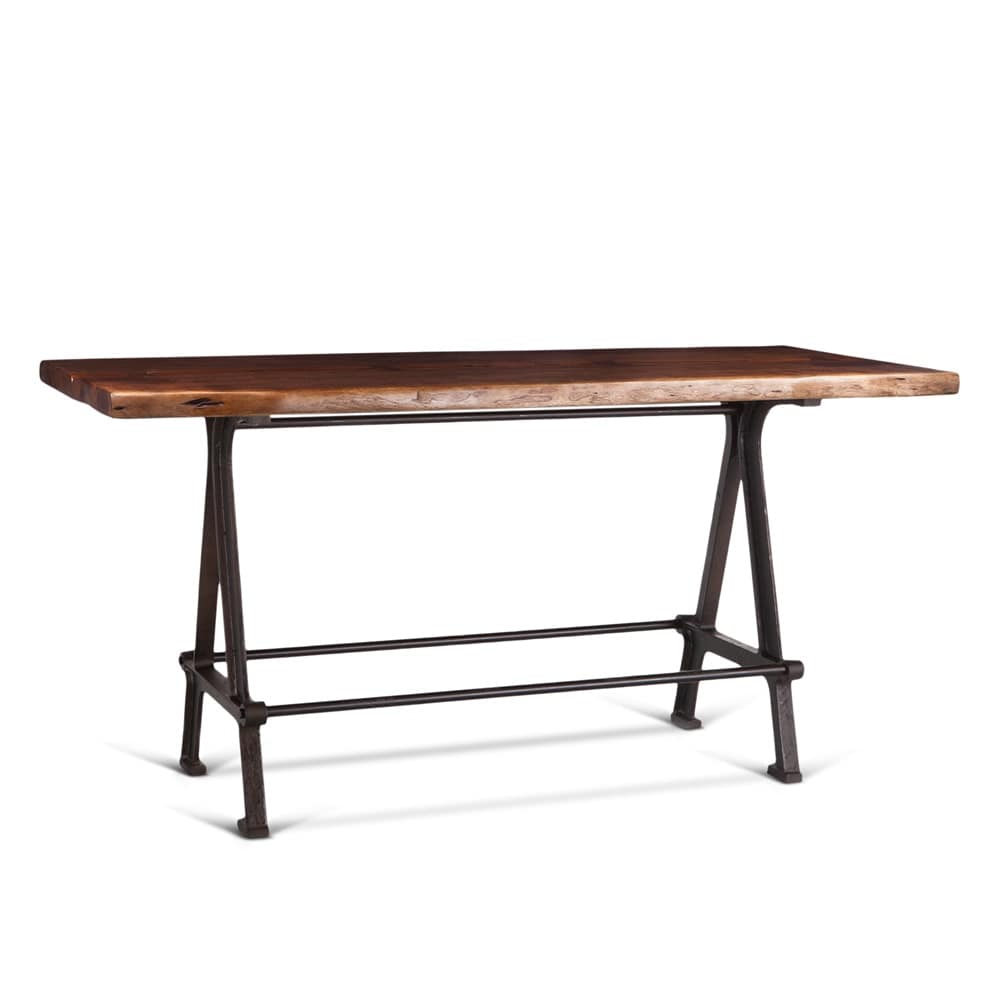 World Interiors - Artezia Gathering Table in Acacia with Walnut Finish - ZWATGT72 veiw 1