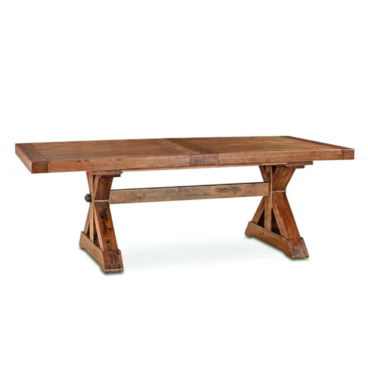 World Interiors - Aspen 88-100in Extension Table with Earth Finish - ZWASPDT88EEA veiw 1