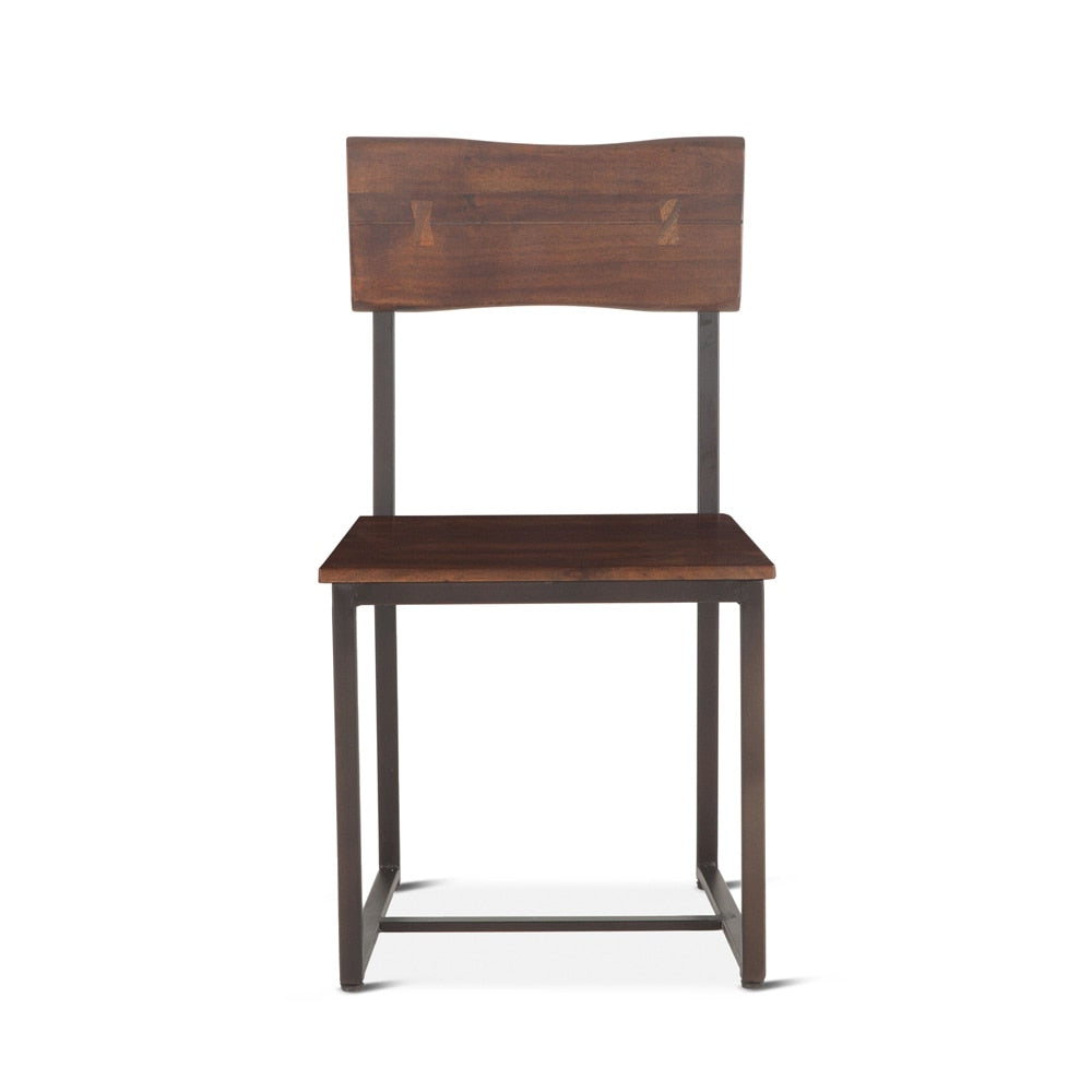 World Interiors - Belfrie Dining Chairs in Walnut Finish - ZWBF189 veiw 1