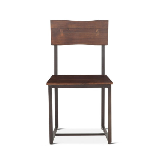 World Interiors - Belfrie Dining Chairs in Walnut Finish - ZWBF189 veiw 1