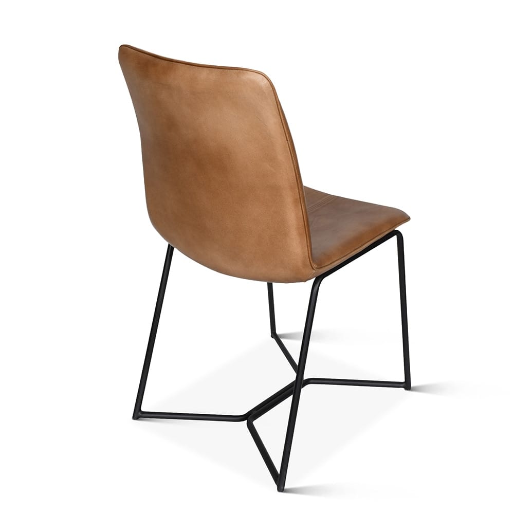 World Interiors - Brisbane Dining Chair in Hand Washed Taupe ZWBRIMDC-TE veiw 1