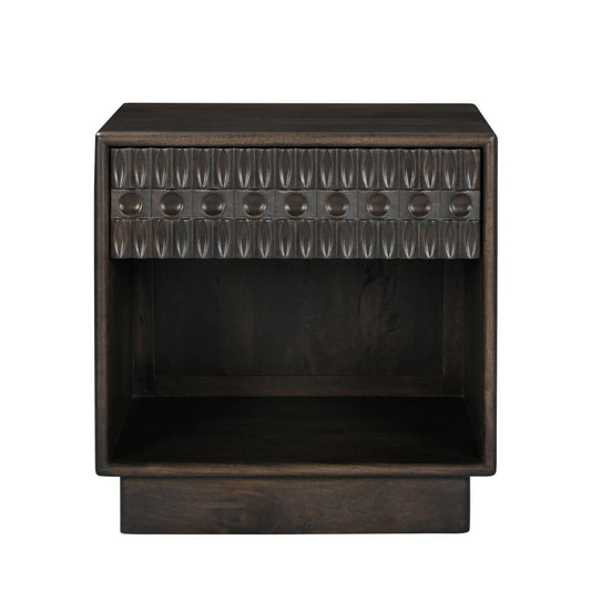 World Interiors - Cairo 26in Nightstand in Dark Java - ZWCRONC26DJ_CLOSEOUT veiw 1