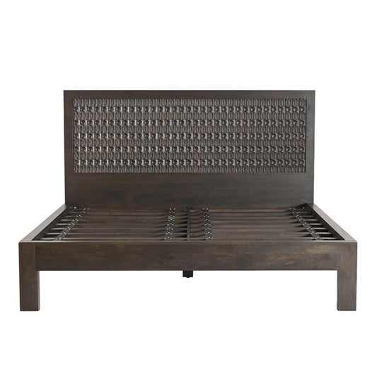 World Interiors - Cairo King Bed in Dark Java - ZWCROPBKDJ_CLOSEOUT veiw 1