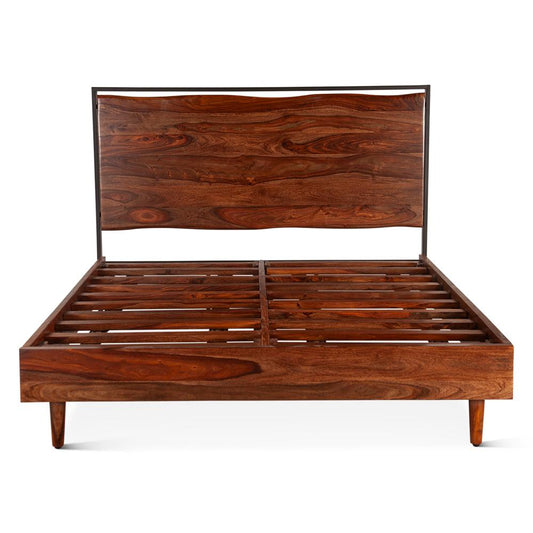 World Interiors - Elliston King Bed in Sheesham with Natural Finish - ZWELSPBKNA veiw 1