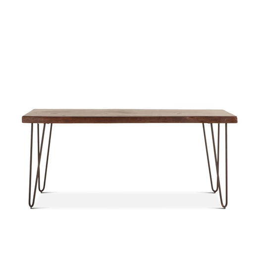 World Interiors - Grandby 68in Dining Table Acacia with Walnut Finish - ZWGAN6838WN veiw 1