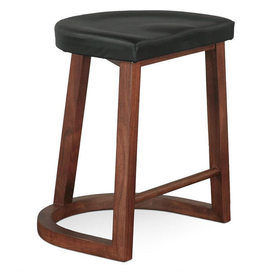 World Interiors - Hampton Counter Stool in Walnut - ZWHMPCSW veiw 1