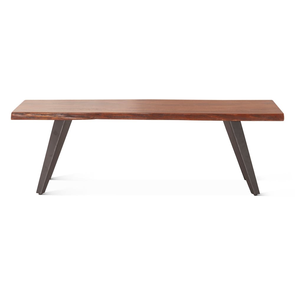 World Interiors - Knoxville 54in Bench in Walnut - ZWKNXBN54WN veiw 1