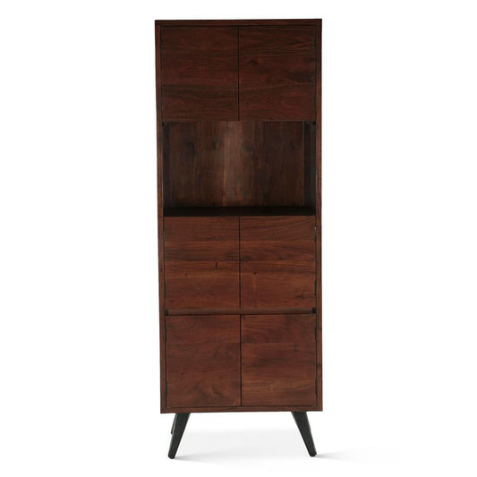 World Interiors - Knoxville Bar Cabinet in Walnut - ZWKNOBCW_CLOSEOUT veiw 1
