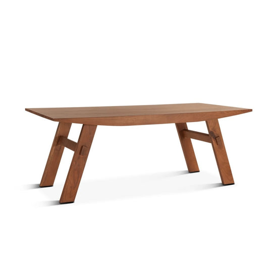 World Interiors - Kyoto 79in Dining Table Nutmeg - ZWKYODT79RW_CLOSEOUT veiw 1