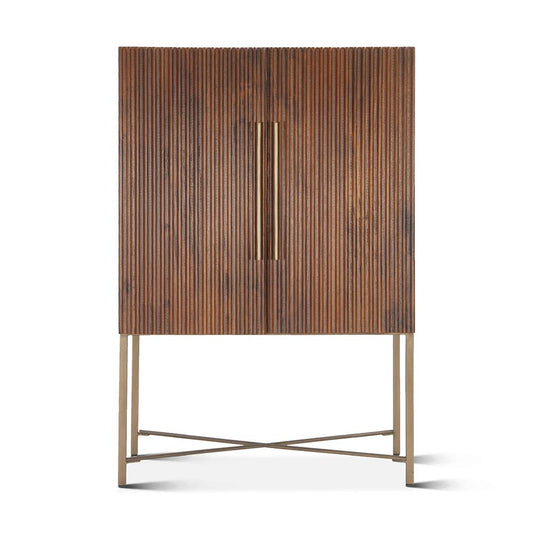 World Interiors - Manhattan Bar Cabinet - ZWMANBAR_CLOSEOUT veiw 1