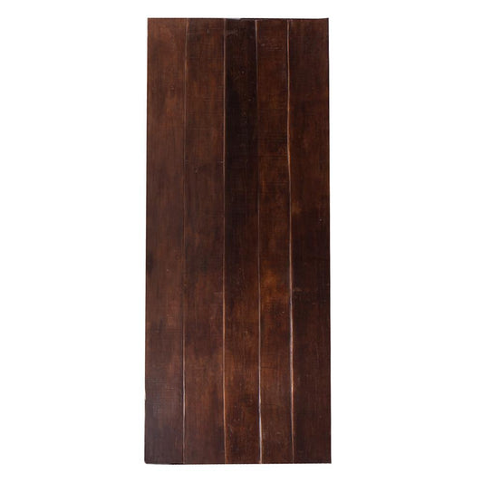 World Interiors - Melbourne Rustic Barnwood Dining Table - ZWMLBNFB96JB_CLOSEOUT veiw 1