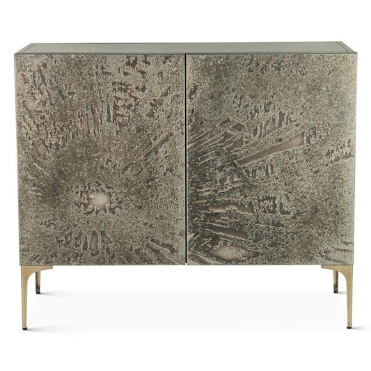 World Interiors - Odessa 41in Two Door Buffet in Desert Patina with Brass Base - ZWODS2DBFDP veiw 1