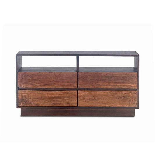 World Interiors - Palermo Dresser in Acacia with Raw Walnut Finish - ZWSMDR64RWEF veiw 1