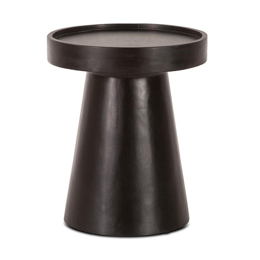 World Interiors - Palm Desert Modern Matte Black Side Table - ZWPDMMBST_CLOSEOUT veiw 1