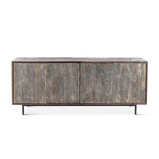 World Interiors - Palm Desert Rustic Modern Reclaimed Sideboard - ZWMADSB80R_CLOSEOUT veiw 1