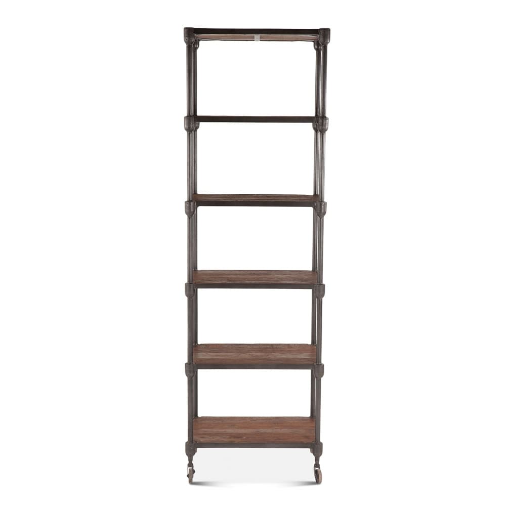 World Interiors - Paxton-Bookshelf 80in -reclaimed Teak - ZWPX804 veiw 1