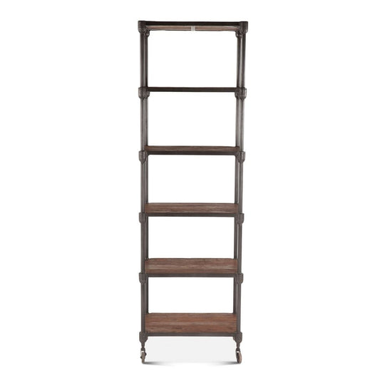World Interiors - Paxton-Bookshelf 80in -reclaimed Teak - ZWPX804 veiw 1