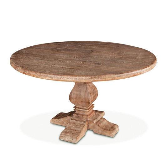World Interiors - Pengrove 48in Round Dining Table in Antique Oak Finish - ZWPG4829 veiw 1