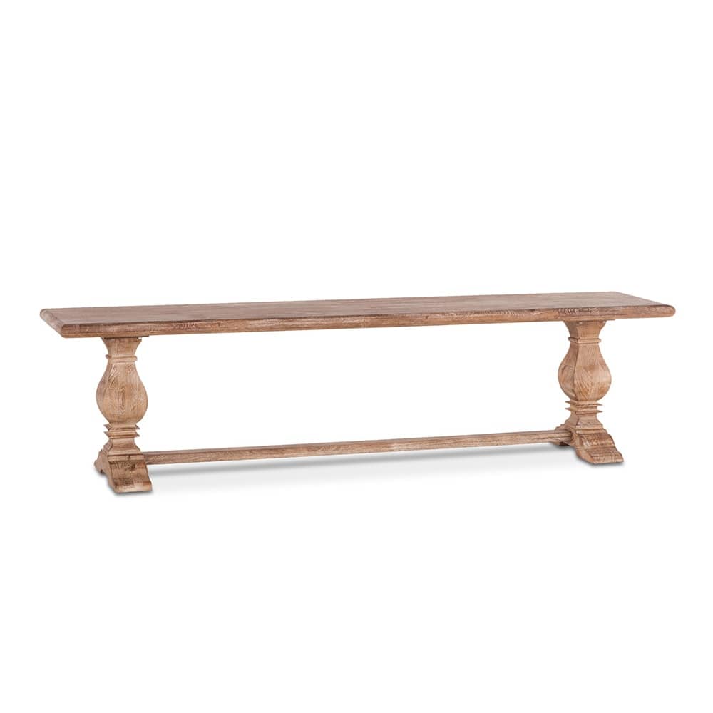 World Interiors - Pengrove 72in Dining Bench in Antique Oak Finish - ZWPGBN72 veiw 1