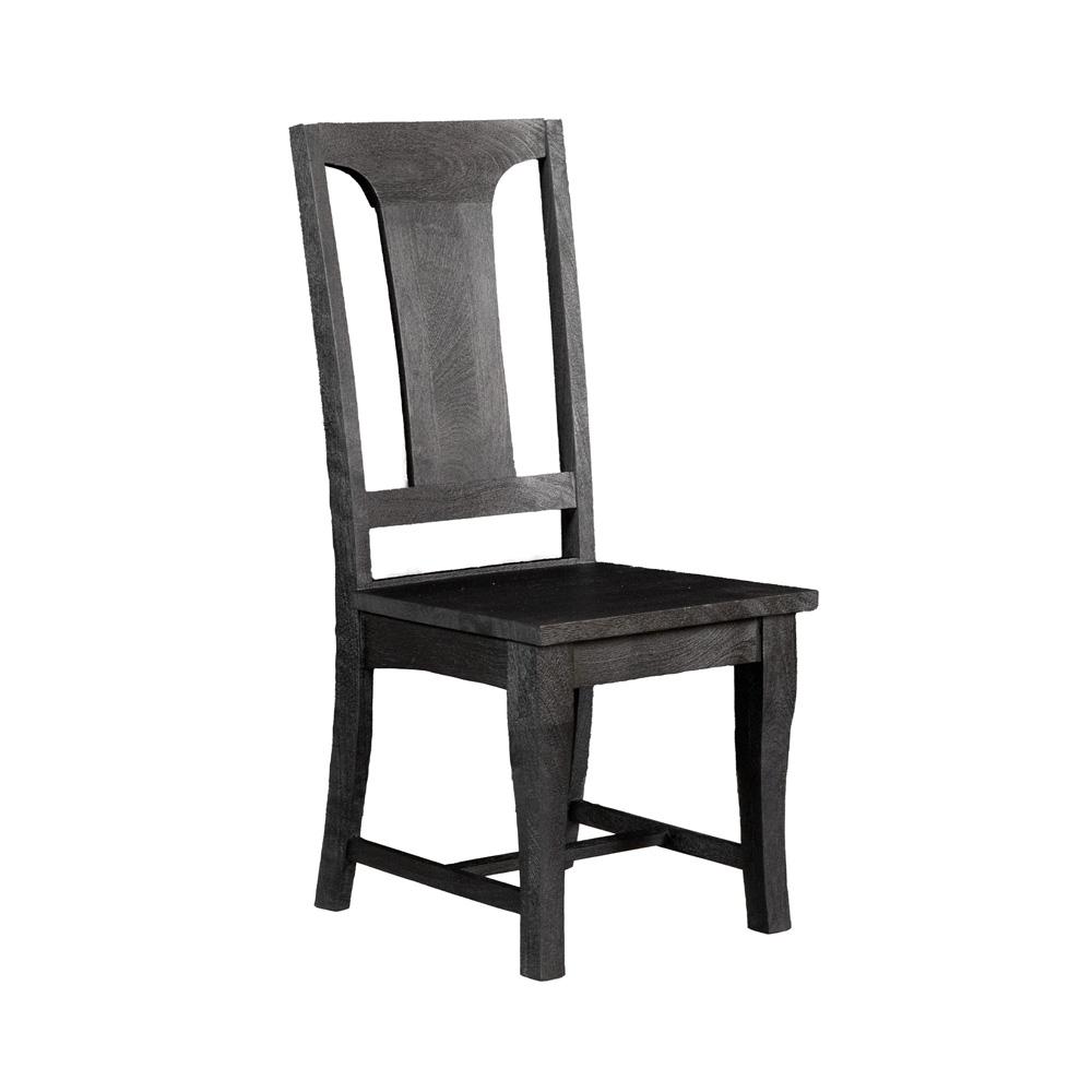 World Interiors - Pengrove Dining Chair with Black Finish - ZWPGDC18WBL_CLOSEOUT veiw 1