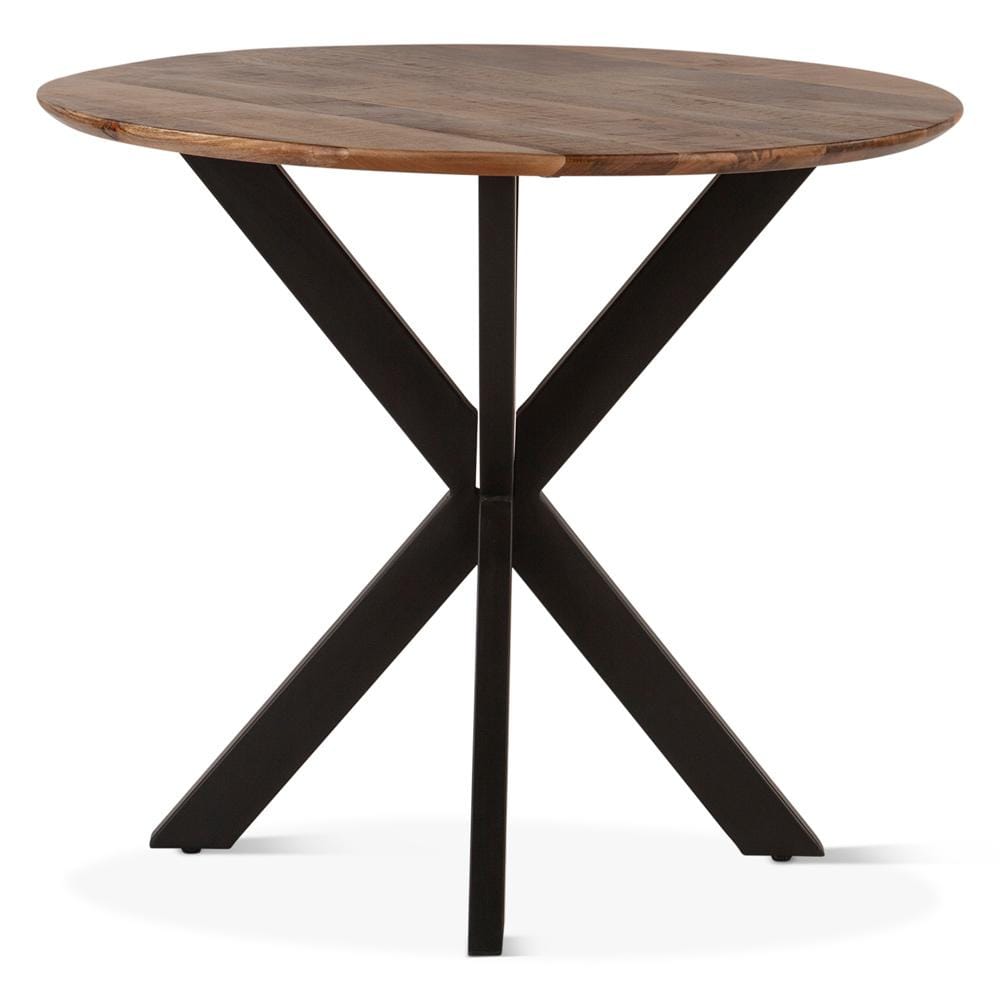 World Interiors - Santa Margherita 42in Round Gathering Table in Natural Finish - ZWSMRGT42NA veiw 1