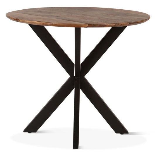 World Interiors - Santa Margherita 42in Round Gathering Table in Natural Finish - ZWSMRGT42NA veiw 1