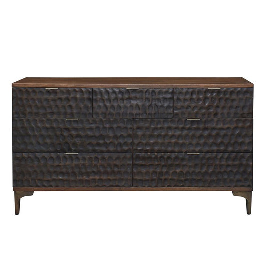 World Interiors - Vallarta Dresser in Mango Wood with Two Tone Finish - ZWSCDR60TT veiw 1