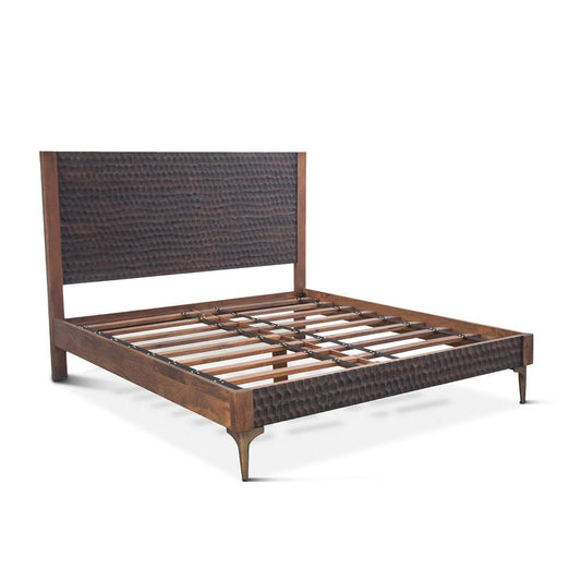 World Interiors - Vallarta King Bed in Mango Wood with Two Tone Finish - ZWSCPBKTT veiw 1