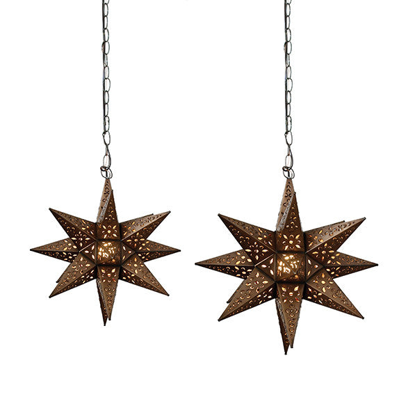 Worlds Away - 15" Punched Tin Star - TIN STAR SM view 3