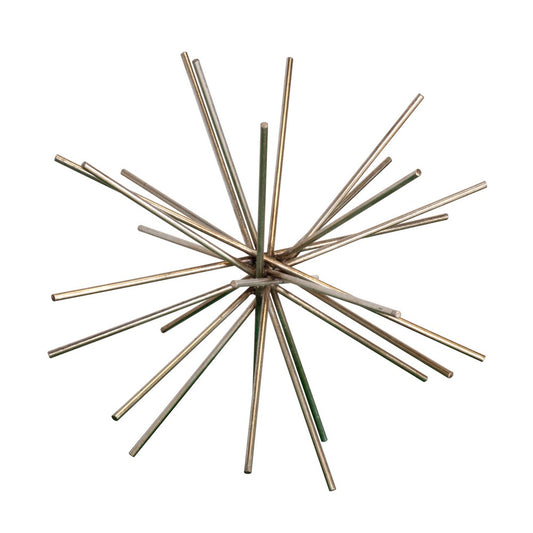 Worlds Away - 20" Iron Asterisk In Silver Leaf - URCHIN S20 view 1