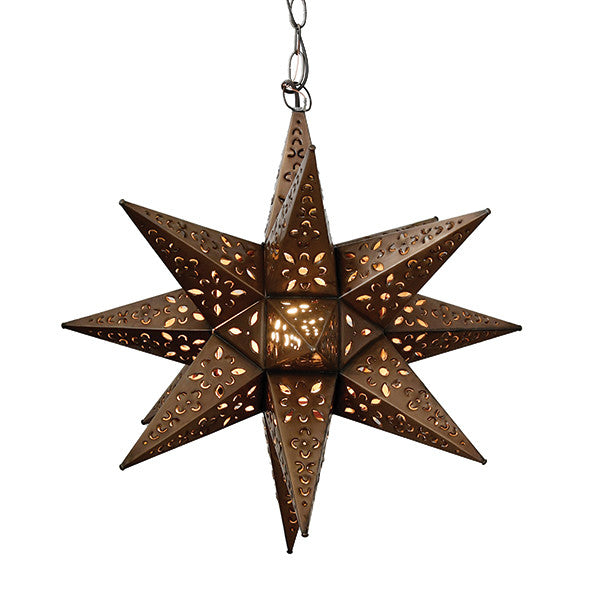 Worlds Away - 20" Punched Tin Star - TIN STAR LG view 2