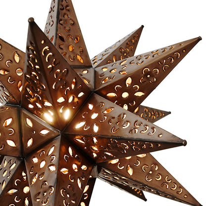 Worlds Away - 20" Punched Tin Star - TIN STAR LG view 4
