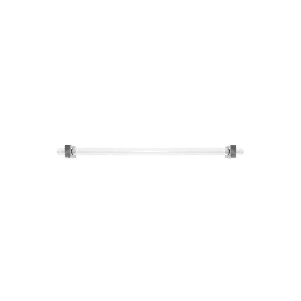 Worlds Away - Acrylic And Nickel Minimal Towel Bar - SMITH N view 2