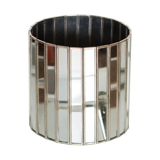 Worlds Away - Ant Mir Round Faceted Planter - MTPAMF view 1