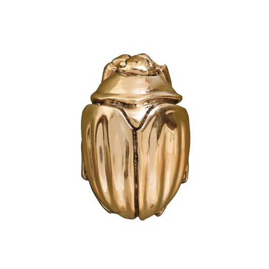 Worlds Away - Beetle Knob In Brass - FORTUNE HABR view 1
