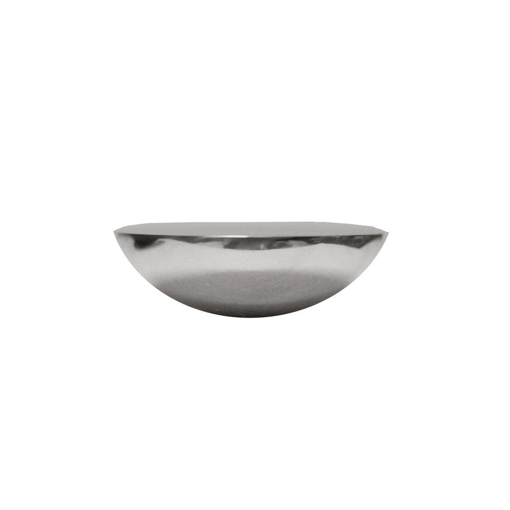 Worlds Away - Convex Modern Round Nickel Knob - LINDHURST HN view 1