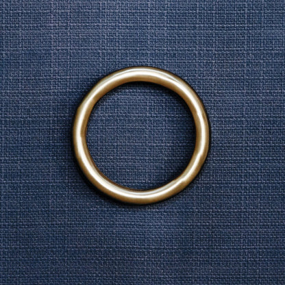 Worlds Away - Four Door Buffet With Antique Brass Circle Hardware In Textured Navy Linen - RUE NVY view 3