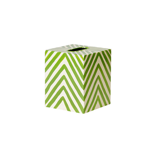 Worlds Away - Kleenex Zebra Green & Cream - KBZEG view 1