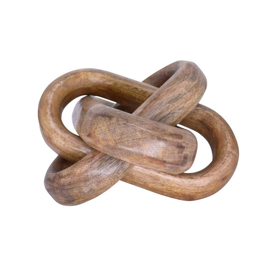 Worlds Away - Knot Decorative Object In Mango Wood - KNOT view 1