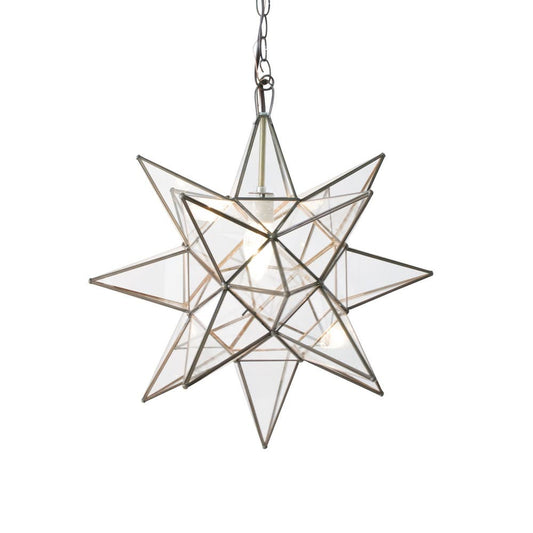 Worlds Away - Lg Clear Star Chandelier - ACS111 view 1