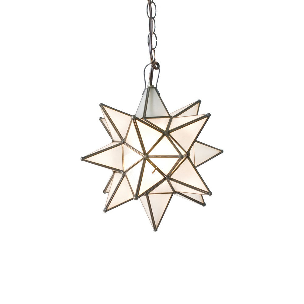 Worlds Away - Lg Frosted Star Chandelier - AGS810 view 1