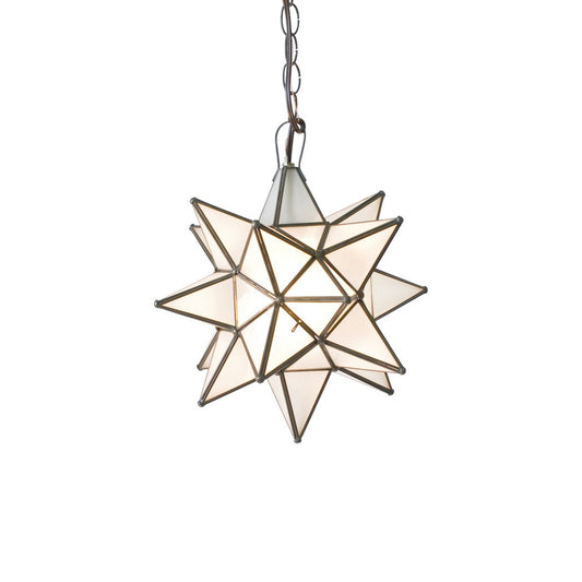 Worlds Away - Lg Frosted Star Chandelier - AGS810 view 1