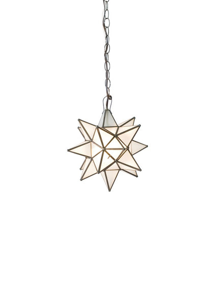 Worlds Away - Lg Frosted Star Chandelier - AGS810 view 2