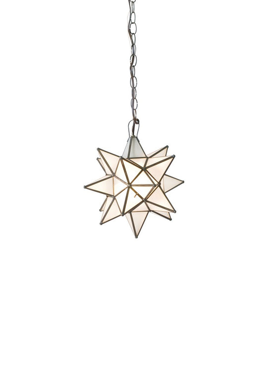 Worlds Away - Lg Frosted Star Chandelier - AGS810 view 2