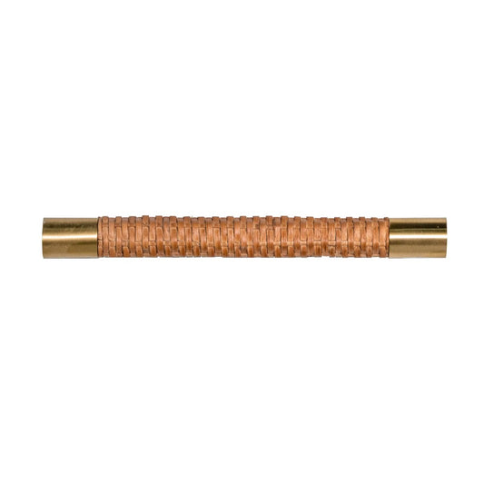 Worlds Away - Rattan Wrapped Handle With Antique Brass End Caps - WINCHESTER HBR view 1